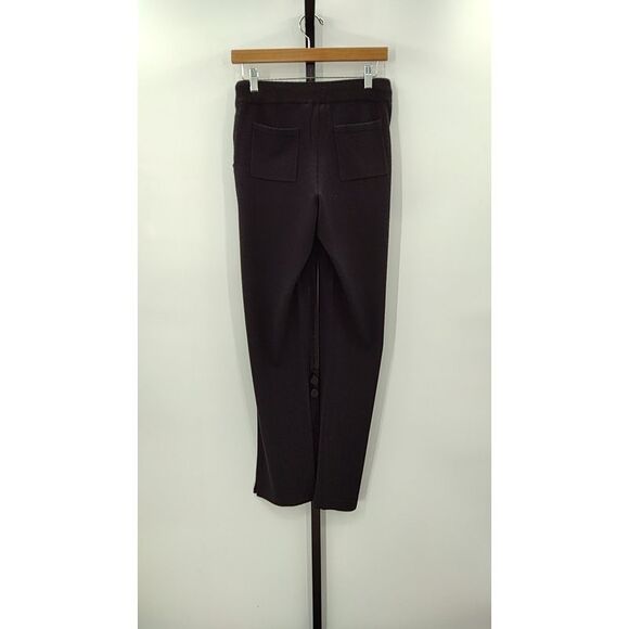 Quince Women Mongolian Cashmere Straight Leg Pants Black S - Picture 3 of 3